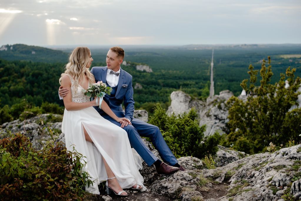Góra Zborów plener slubny