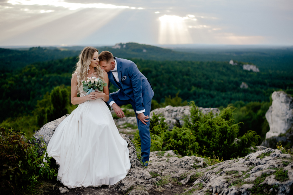 Góra Zborów plener slubny